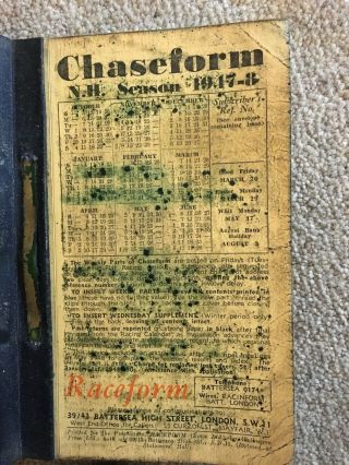 Chaseform From 1947 - 48 Complete Rare