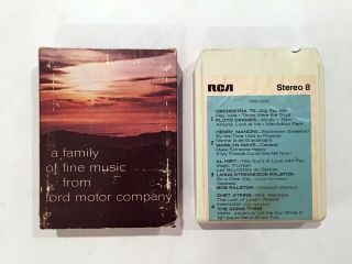 Rare Vintage 1970 Ford Demo Stereo Eight 8 Track Tape - Mustang - Pc8s 546