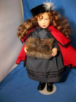 Rare Helen Kish & Company Beatrice 1997 13 1/2 " Doll Fully Dressed Cond