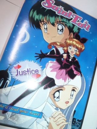 Saint Tail Volume 5: Girl of Justice DVD anime series cute magical girl RARE 2