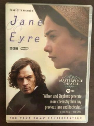 Jane Eyre (dvd,  2007) Bbc Pbs Emmy Consideration Disc Rare