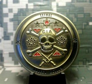 Rare Central Intelligence Agency Cia Lethal Covert Action Challenge Coin