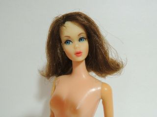 1969 Vintage Mod TNT Auburn Marlo Flip Barbie Doll NUDE 2