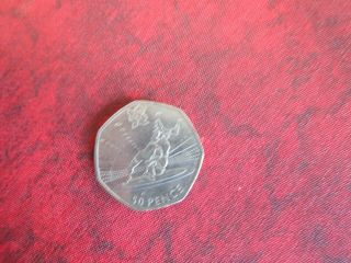 50p Coin Olympic Wrestling 2011 Coin Hunt Change Checker Rare