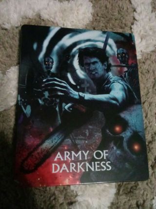 Army Of Darkness Ultra Rare Steelbook Limited Edition Evil Dead 2