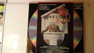 Rare Ghoulies Ii Laserdisc 1988 Vestron Video