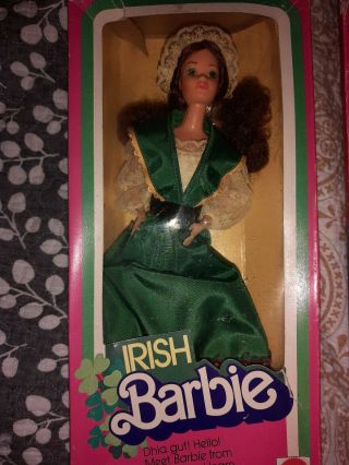 - Irish Barbie Vintage 1983 Doll 7517 Barbie From Ireland