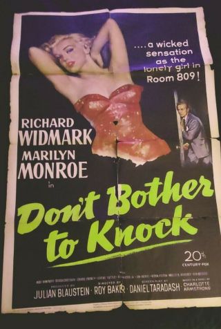 Marilyn Monroe & Richard Widmark " Don 
