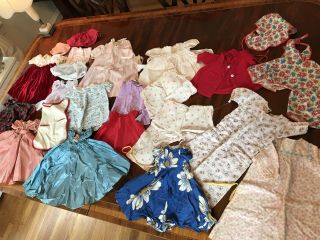 Vintage Doll Baby Clothes Miss Revlon Dresses Shirley Temple Style Repair