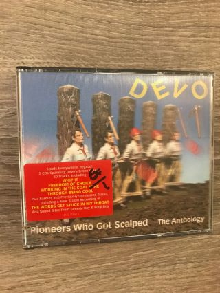 Devo Pioneers Who Got Scalped The Anthology Rare 2x Cd Mark Mothersbaugh Rhino