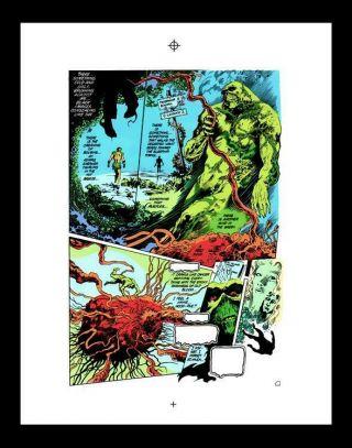 Steve Bissette Saga Of The Swamp Thing 23 Rare Production Art Pg 7