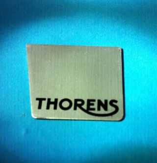 Rare Vintage Nos Thorens Logo For Tp 60 Headshell
