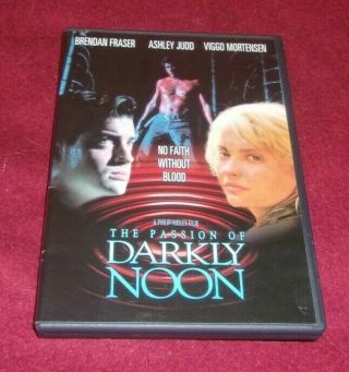 The Passion Of Darkly Noon Rare Oop Dvd Philip Ridley,  Brendan Frasier