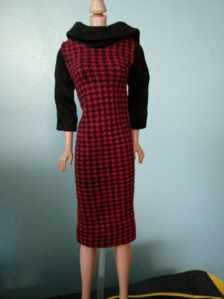 Tressy Barbie Clone Vintage Neat Knit Dress 1962 15903 Tagged Fashion Near