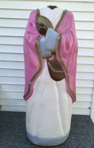 Empire Nativity Blow Mold Rare 50 " Tall Wise Men Yard Christmas - Body Only - Read