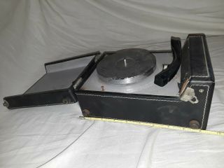 Vintage Ragalia Radio Phono Portable Record Player,  Retro RARE 2