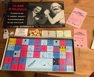 Class Struggle - Game Of Capitalist America (1st Edition 1978) - Rare Board Game