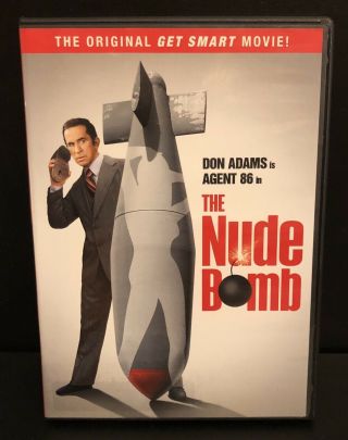 The Nude Bomb Rare Dvd The Get Smart Movie 1980 Oop