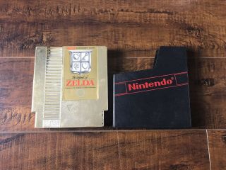 Nes Legend Of Zelda Nintendo 5 Screw Rare First Print Round Seal Shape Gold