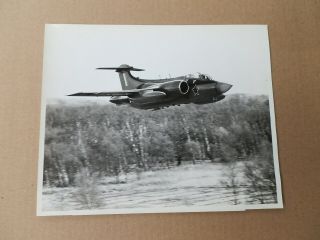 Rare Photograph Of A South African Air Force Blackburn Buccaneer.  Vgc