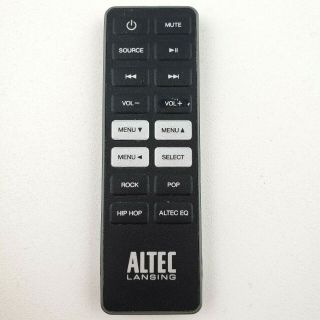 Altec Lansing Imt630 Ipod Dock Remote Control Rare