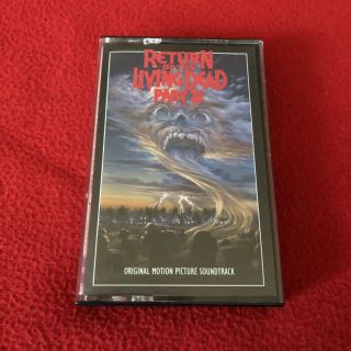 Return Of The Living Dead 2 Cassette Soundtrack Rare Horror Cult Film Oop