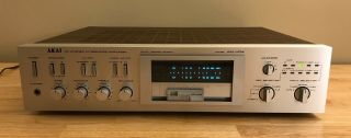 Akai Am - U04 Integrated Vintage Woodgrain Stereo Amplifier - Rare -