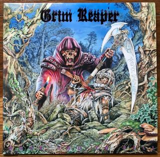 Grim Reaper Rock You To Hell Rare Out Of Print Vinyl Lp Record 