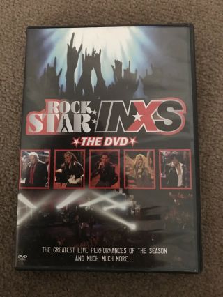 Inxs Rockstar Dvd Rare Jd Fortune Etc Rare