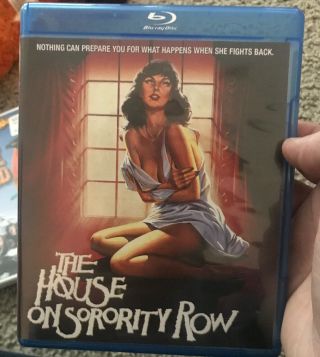 House On Sorority Row (1983) Blu - Ray Rare