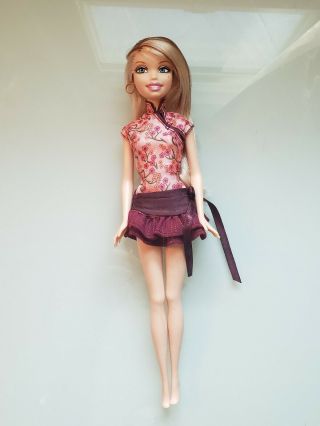 2003 Barbie My Scene Feelin ' Flirty Delancey Doll Rare 2