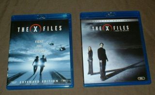 The X - Files: Fight The Future,  Extended Cut / I Want To Believe Blu - Ray,  Rare Opp