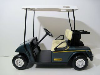 Vtg 1998 Huge 11 " E - Z - Go Golf Car Nylint Green & White Rare Vhtf Toy Cool Decor