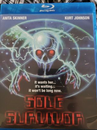 Sole Survivor Blu - Ray Code Red Rare And Oop Cult Horror