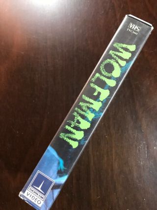 Wolfman VHS - RARE HORROR CULT THORN EMI 2