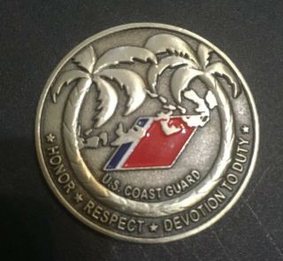 Rare Uscg Coast Guard Key West Station Challenge Coin Southernmost Lifesavers