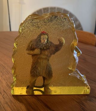 Westland Giftware Wizard Of Oz " Cowardly Lion " Resin Figurine Item 17029,  Rare
