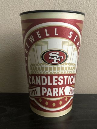 Rare San Francisco 49ers Farewell To Candlestick Park Cup Nfl