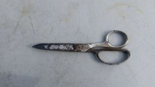 Winchester Steel Scissors 7 " Antique Vintage Tool Made In Usa