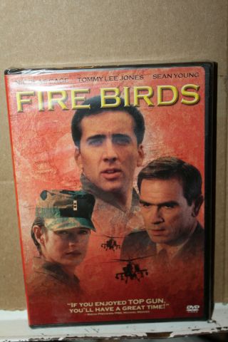 Vintage Factory 2004 Fire Birds Dvd Nicolas Cage Tommy Lee Jones Rare