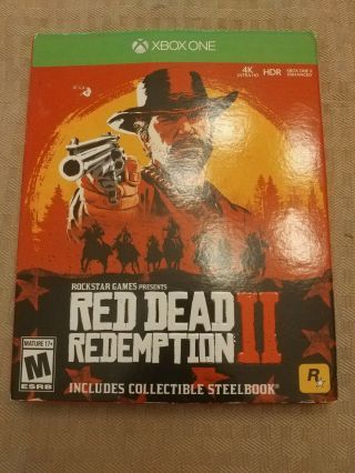 Red Dead Redemption 2 Xbox One Steelbook Edition