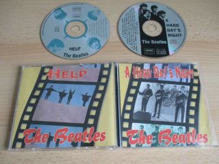 The Beatles (rare 2 X Poland Cd Set) A Hard Days Night / Help - Selles 1018/1019