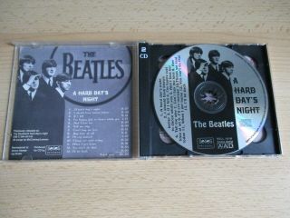 THE BEATLES (RARE 2 X POLAND CD SET) A HARD DAYS NIGHT / HELP - SELLES 1018/1019 2