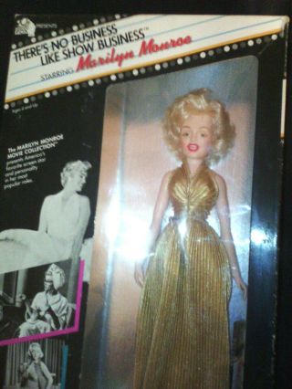 Vintage Marilyn Monroe Movie Doll Collectable " No Business Like Show Business "