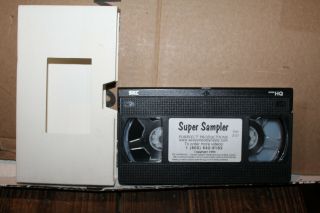 Vintage 1999 Sampler Purrfect Productions Sexy Symbol Dynasty Vhs Xxx Rare