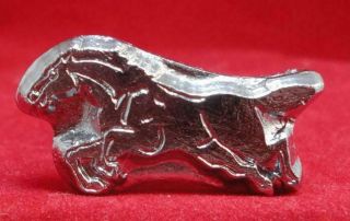 Vtg Rare Baron Tool La Leather Stamp Discontinued 630 Leaping Horse Stamp