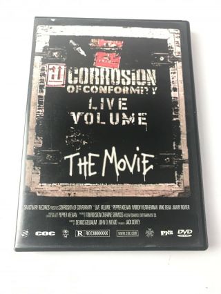 Corrosion Of Conformity - Live Volume The Movie Rare Oop Dvd