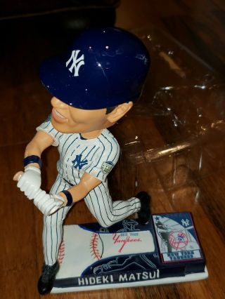 Rare Hideki Matsui Yankees Bobblehead Forever Collect Limited Edition 398/ 2008 2