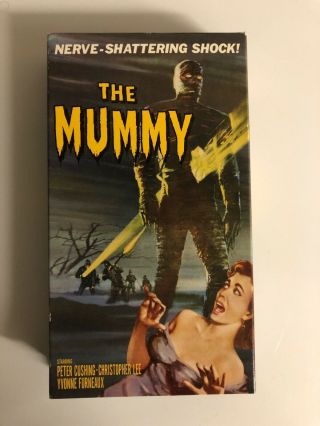 The Mummy Rare Vhs Tape 1959 Horror Film 1987 Warner Bros