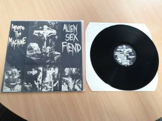 Alien Sex Fiend - 12 " Ignore The Machine - Rare -
